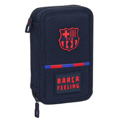 Skolas penālis ar piederumiem F.C. Barcelona (12.5 x 19.5 x 4 cm) (28 gab.) цена и информация | Пеналы | 220.lv