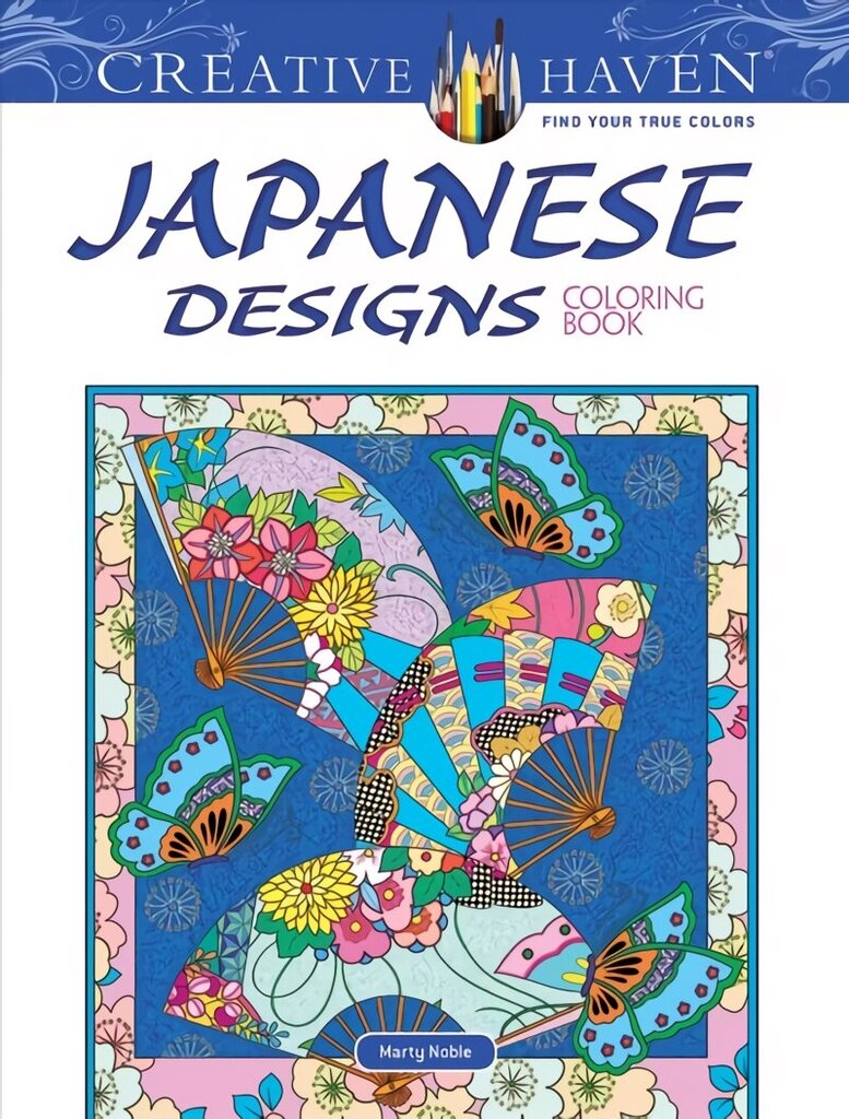 Creative Haven Japanese Designs Coloring Book cena un informācija | Grāmatas par veselīgu dzīvesveidu un uzturu | 220.lv