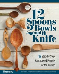 12 Spoons, 2 Bowls, and a Knife: 15 Step-by-Step Projects for the Kitchen cena un informācija | Grāmatas par veselīgu dzīvesveidu un uzturu | 220.lv