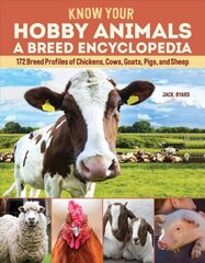 Know Your Hobby Animals: A Breed Encyclopedia: 172 Breed Profiles of Chickens, Cows, Goats, Pigs, and Sheep цена и информация | Книги о питании и здоровом образе жизни | 220.lv