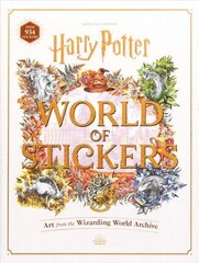 Harry Potter World of Stickers: Art from the Wizarding World Archive цена и информация | Книги о питании и здоровом образе жизни | 220.lv