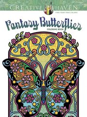 Creative Haven Fantasy Butterflies Coloring Book First Edition, First ed. цена и информация | Книги о питании и здоровом образе жизни | 220.lv