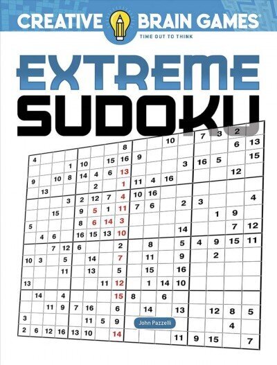 Creative Brain Games Extreme Sudoku цена и информация | Grāmatas par veselīgu dzīvesveidu un uzturu | 220.lv
