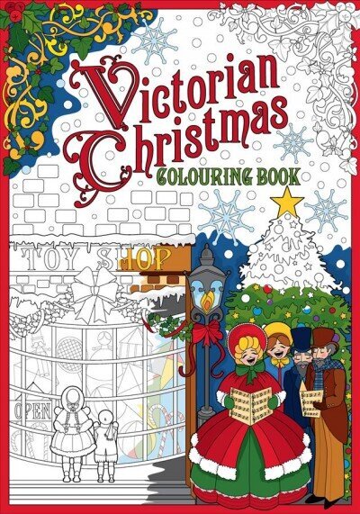 Victorian Christmas Colouring Book cena un informācija | Grāmatas par veselīgu dzīvesveidu un uzturu | 220.lv