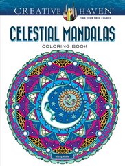 Creative Haven Celestial Mandalas Coloring Book цена и информация | Книги о питании и здоровом образе жизни | 220.lv