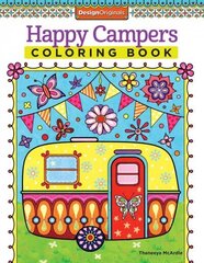 Happy Campers Coloring Book cena un informācija | Grāmatas par veselīgu dzīvesveidu un uzturu | 220.lv