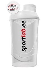 Šeikeris Sportlab.ee, balts, 700 ml цена и информация | Фляги для воды | 220.lv