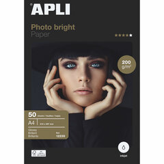 Глянцевая фотобумага Apli Inkjet цена и информация | Канцелярия | 220.lv
