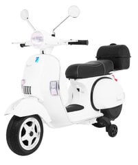 Электрический мотоцикл Vespa, белый цена и информация | Электромобили для детей | 220.lv