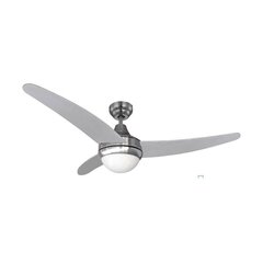 Griestu lampa- ventilators EDM Egeo 60 W Hromēts cena un informācija | Griestu lampas-ventilatori | 220.lv