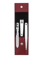 ZWILLING Classic Inox Leather Case Red, 3 gab. cena un informācija | Depilācijas līdzekļi, vaksācijas piederumi | 220.lv