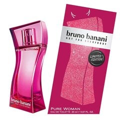 Женская парфюмерия EDT Bruno Banani Pure Woman, 20 ml цена и информация | Женские духи | 220.lv
