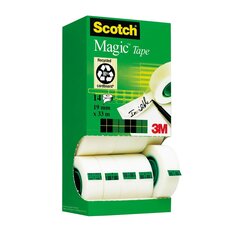 Līmlente Scotch Magic 14 gb. (19 mm x 33 m) cena un informācija | Kancelejas preces | 220.lv