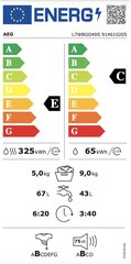 AEG L7WBGO49S cena un informācija | Veļas mašīnas | 220.lv