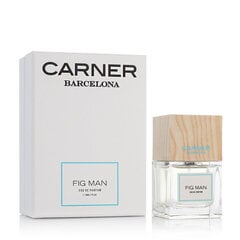 Unisex smaržas Carner Barcelona EDP Fig Man (50 ml) cena un informācija | Sieviešu smaržas | 220.lv