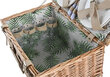 Grozs DKD Home Decor Pikniks Dabisks Zaļš pīts (44 x 30 x 22 cm) цена и информация | Trauki pārtikas uzglabāšanai | 220.lv