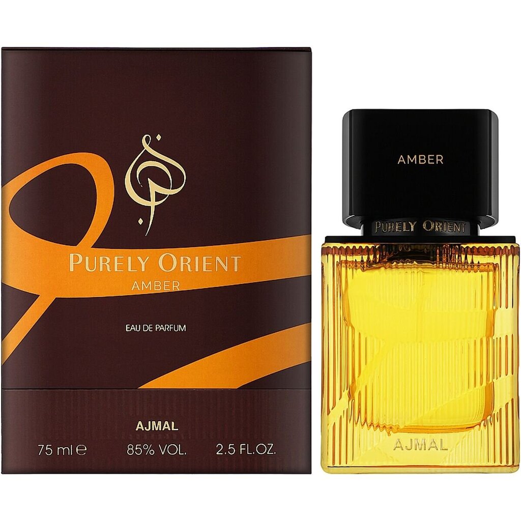 Unisex smaržas EDP Ajmal Purely Orient Amber (75 ml) cena un informācija | Sieviešu smaržas | 220.lv