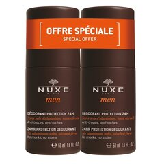 Rullīša dezodorants vīriešiem Nuxe Men Protection Deodorant 24h roll-on, 50ml cena un informācija | Dezodoranti | 220.lv