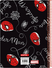 Spiderman Piezīmju Grāmata 80 Loksnes A5 cena un informācija | Burtnīcas un papīra preces | 220.lv