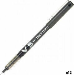 Pilot Pildspalva Roller Pilot V-5 Melns 0,3 mm Adata 12 gb. cena un informācija | Rakstāmpiederumi | 220.lv