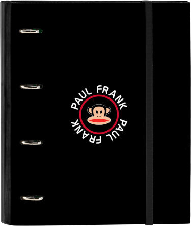 Paul Frank Gredzenveida stiprinājums Melns (27 x 32 x 3.5 cm) cena un informācija | Kancelejas preces | 220.lv