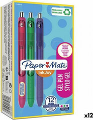 Paper Mate Gela pildspalva Paper Mate Inkjoy TK12 0,7 mm 12 gb. cena un informācija | Rakstāmpiederumi | 220.lv