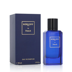 Vīriešu smaržas Korloff EDP So French (88 ml) cena un informācija | Vīriešu smaržas | 220.lv