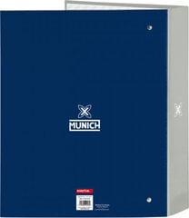 Munich Gredzenveida stiprinājums Munich College Pelēks A4 (27 x 33 x 6 cm) цена и информация | Канцелярия | 220.lv
