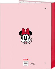 Minnie Mouse Gredzenveida stiprinājumsRozā A4 (26.5 x 33 x 4 cm) cena un informācija | Kancelejas preces | 220.lv