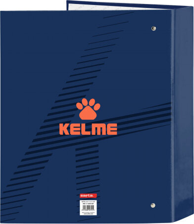 Kelme Gredzenveida stiprinājumsTumši Zils A4 (27 x 33 x 6 cm) cena un informācija | Kancelejas preces | 220.lv