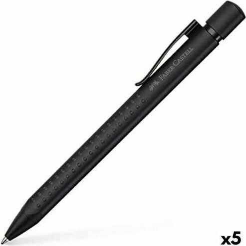 Faber-Castell Pildspalva XB Melns 5 gb. cena un informācija | Rakstāmpiederumi | 220.lv