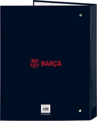 F.c. Barcelona Gredzenveida stiprinājums F.C. Barcelona Tumši Zils A4 (26.5 x 33 x 4 cm) cena un informācija | Kancelejas preces | 220.lv