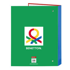 Benetton Gredzenveida stiprinājums Pelēks A4 (26.5 x 33 x 4 cm) cena un informācija | Kancelejas preces | 220.lv