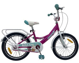 Bērnu velosipēds Makani Leste 18", rozā cena un informācija | Velosipēdi | 220.lv