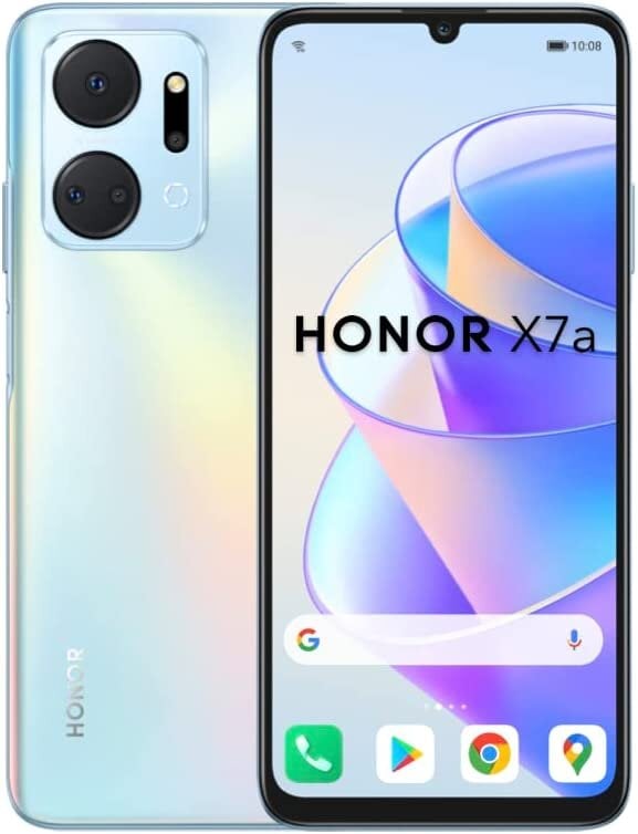 Honor X7A 4/128GB 5109AMMB Titanium Silver цена и информация | Mobilie telefoni | 220.lv