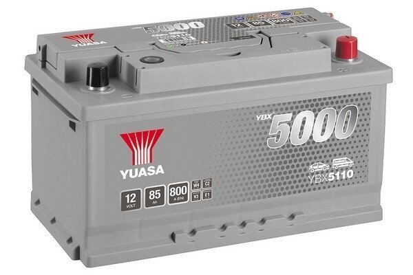 Akumulators Yuasa YBX5110 85Ah 12V 800A cena un informācija | Akumulatori | 220.lv