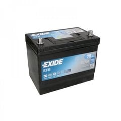 Akumulators Exide EFB EL754 75Ah 750A EN 12V цена и информация | Аккумуляторы | 220.lv