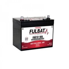 Аккумулятор Fulbat FDC12-105 T6 108 Ач 12В цена и информация | Аккумуляторы | 220.lv