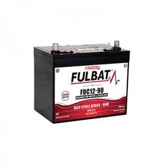 Akumulators Fulbat FDC12-90 Dual 90Ah 12V cena un informācija | Akumulatori | 220.lv