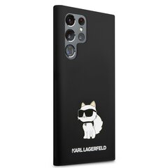 Karl Lagerfeld Liquid Silicone Choupette NFT Case for Samsung Galaxy S23 Ultra Black цена и информация | Чехлы для телефонов | 220.lv