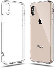 Fusion Precise Case 2mm izturīgs silikona aizsargapvalks Apple iPhone XS Max caurspīdīgs цена и информация | Чехлы для телефонов | 220.lv