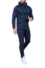 Tumši zils vīriešu treniņtērps Neril PK3002-50136-XXL cena un informācija | Sporta apģērbs vīriešiem | 220.lv