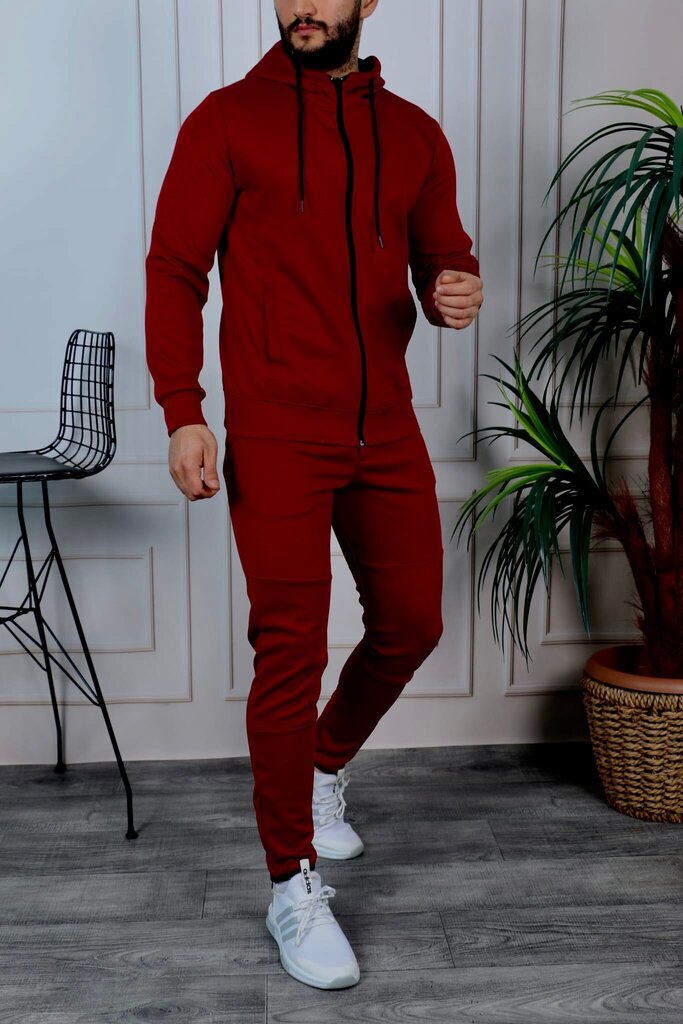 Bordo vīriešu sporta kostīms Neril PK3002-50139-XXL цена и информация | Sporta apģērbs vīriešiem | 220.lv