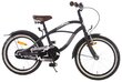 Zēnu velosipēds Volare Black Cruiser 18'' 27 cm, matēts melns цена и информация | Velosipēdi | 220.lv