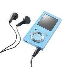 Плеер MP3 PLAYER 16GB BLUE/3717474 INTENSO цена и информация | MP3 проигрыватели | 220.lv
