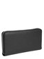 CALVIN KLEIN Ultralight Zip Around Wristlet Black 545007028 cena un informācija | Sieviešu maki, karšu maki | 220.lv