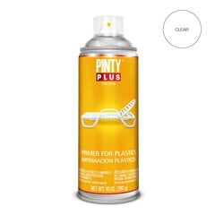 Caurspīdīga grunts plastmasai aerosolā 400ml PintyPlus Tech cena un informācija | Grunts, špaktelis  | 220.lv