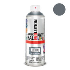 Акриловая аэрозольная краска серый RAL 7011 PintyPlus Evolution, 400 мл цена и информация | Краска | 220.lv