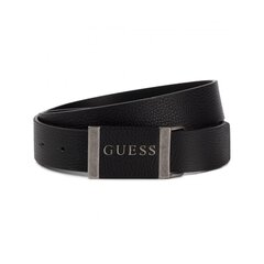 Ремень из натуральной кожи Guess Jeans Black 563041909 цена и информация | Мужские ремни | 220.lv