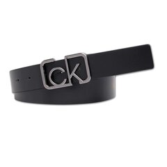 Vīriešu josta CALVIN KLEIN Melna 545602371 цена и информация | Мужские ремни | 220.lv